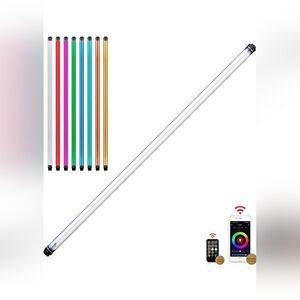 LUXCEO P120 RGB Handheld Waterproof Photography Light Wand, APP Control 1350